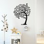 Wallity Lonely Tree Escultura de Pared Negra